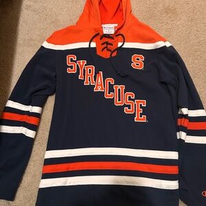 Champion Syracuse Orange and Navy Hoodie